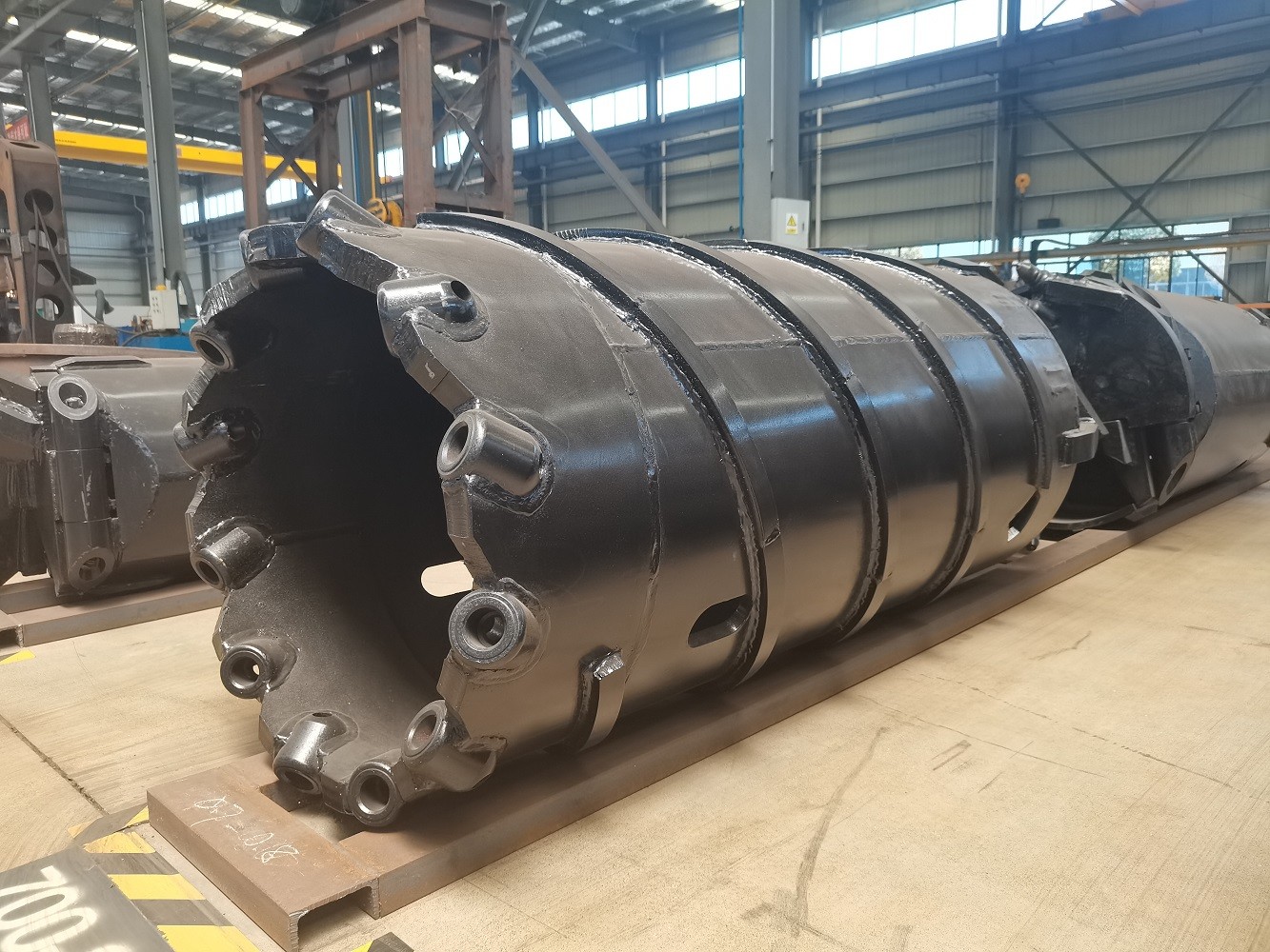Rotary Drilling Rig Tools Core Barrel With Roller Bits For Foundation Construction