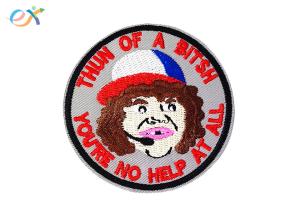 Wholesale Decorative Embroidered Jacket Patches , Personalised Embroidered Patches For Clothing from china suppliers