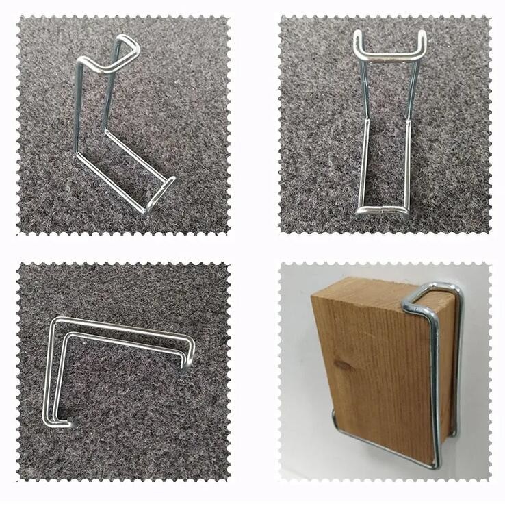 Carbon Steel Stamping Punching Powered Zinc Plated Sheet Clamps Crate Clips