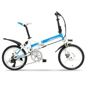 Wholesale Stable Full Suspension Folding Electric Bike L G Battery 6061 Aluminum Alloy from china suppliers