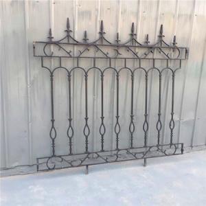 Wholesale Decorative Wrought Iron Fence Erosion Resistance Ornamental Fence Panels from china suppliers