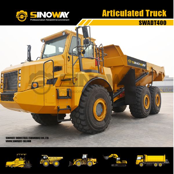 39 Ton Capacity Articulated Mining Dump Trucks