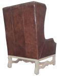 Hotel Living Room Antique Leather Armchairs Chesterfield High Back Armchair