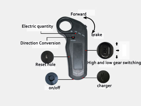 Inflatable Wheel Four Wheel Electric Skateboard Big Foot Large Power Motor
