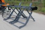CE Gasoline Power Type Circle Saw Firewood Processor 480mm Cutting Diameter