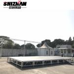 Aluminum fast install led strobe light portable Smart Mobile Stages for Sale