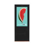 OEM/ODM 49 Inch Outdoor Touch Kiosk 2000 Nits Brightness 3 Years Warranty