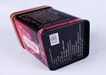 Empty Metal Coffee Tins Box Food Grade , Custom Full Color Printing Coffee Tin