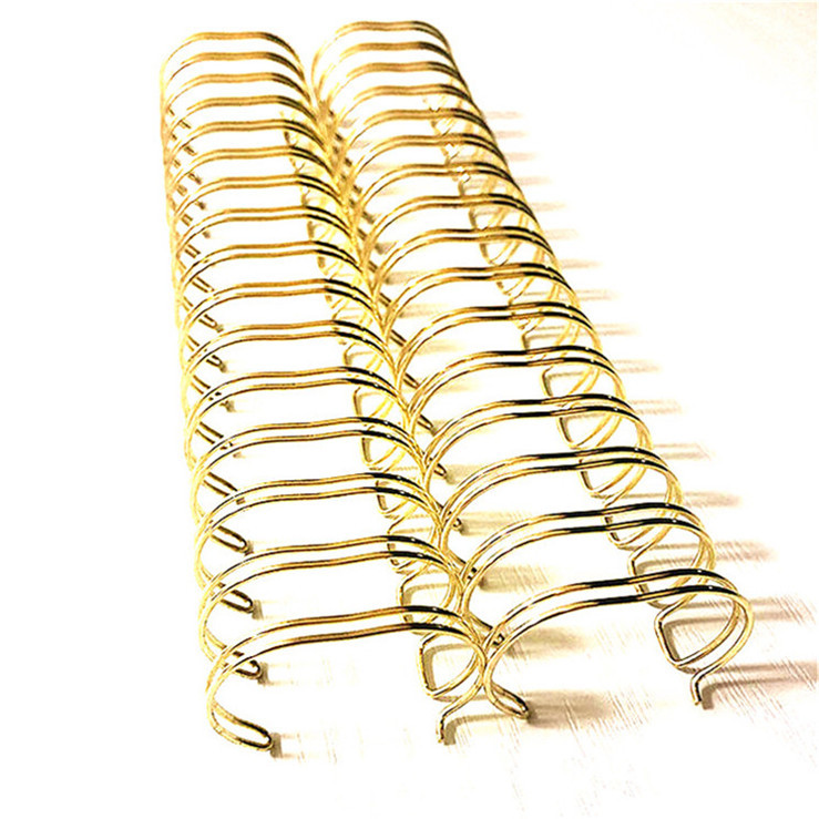 Spiral O Double Loop Binding Wire Thickness 0.7mm-1.5mm For Book Binding
