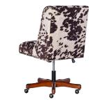 Velvet Ergonomic Folding Office Chair Adjustable Backrest Salon Hairdressing