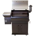 Barrel Smoker/Moveable Barbecue Grill Outdoor Charcoal BBQ with Offset Smoker