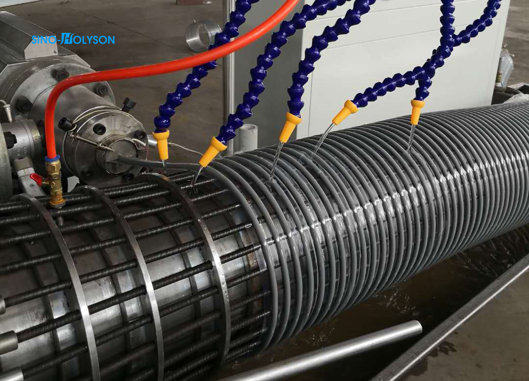 38CrMoAl PVC Flexible Pipe Making Machine 380V 50HZ 3Phase