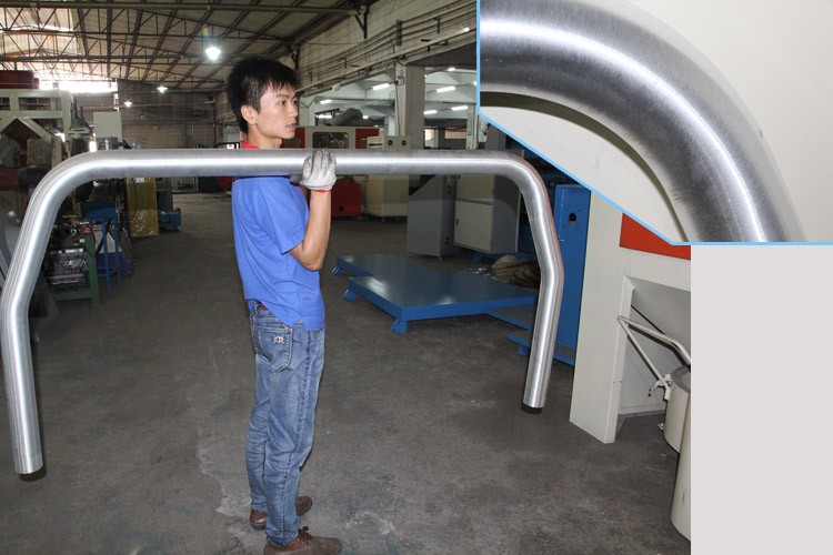 Stainless Steel Tube Sanding Machine Easy Operation One Year Warranty