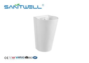 Wholesale High Quality Durable Ceramic Chaozhou Toilet Wash Basin With Pedestal Size 465 * 480 * 805mm from china suppliers
