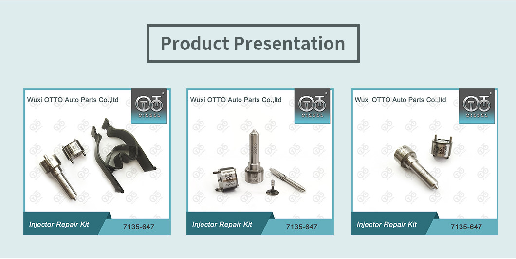 Nozzle-Valve Kit Nozzle-CVA Kit 7135-647 Delphi Injector Repair Kit For 28232248 With Nozzle L120PBD