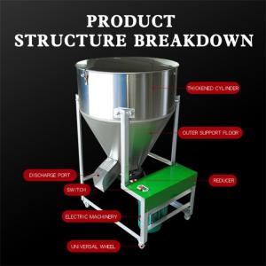 Wholesale 400kg/ H KF500 Poultry Animal Feed Mixer Mill Machine 40min/ Batch from china suppliers