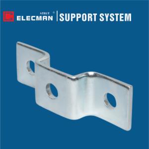 Wholesale Galvanized Steel Metal 3 Hole Strut U Bracket Saddle Shape from china suppliers