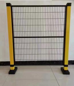 Wholesale Industrial Steel Metal Wire Mesh Fencing Welded Robot Safety Fencing 1.8M from china suppliers