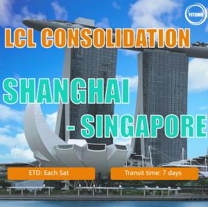 Wholesale LCL Shipping Agent Sea Freight From Shanghai To Singapore from china suppliers