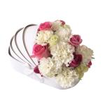 Custom Baby Bassinet Flower Bouquet Box Packaging Shipping Exquisite Birthday