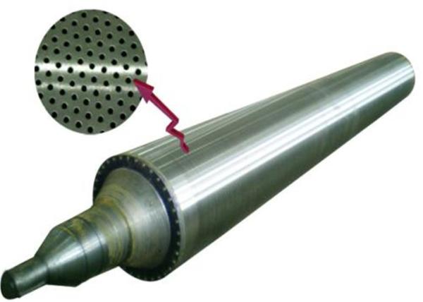 Good Stability Paper Making Machine Parts Suction Couch Roll Face Length 787 -