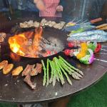 CE Barbecue In Corten Anti Corrosion Fire Pit Barbecue 500mm