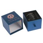 Luxury Rigid Cardboard Custom Logo Stamping Paper Drawer Candle Gift Box