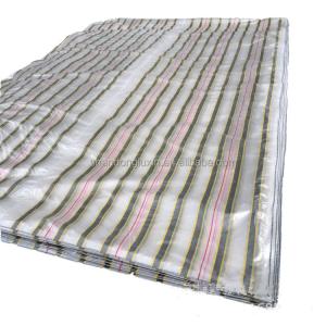 Wholesale Waterproof Heavy Duty PE Tarpaulin Stripes for Outdoor-Tent Dustproof Sun Resistant from china suppliers