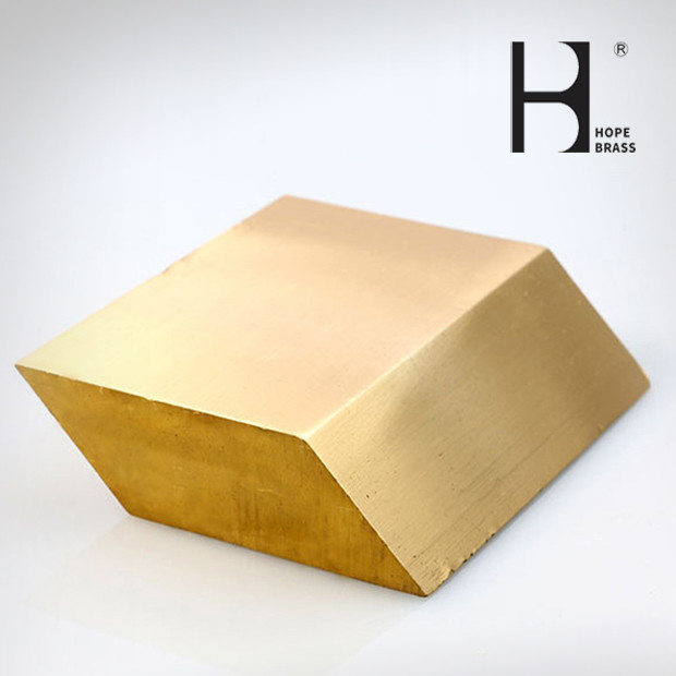 OEM Golden Abrasion Resistant Brass Flat Bars With Anodizing Surface