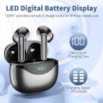 BT TWS Earphone 3D Surround Stereo Headset Wireless Headphones With 300mAh