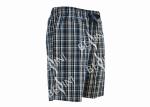 Anti Pilling Mens Luxury Sleepwear Woven Cotton Poplin Yarn Dyed Pajamas Shorts