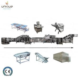 Wholesale Stainless Steel 304 Vegetable Cutting Washing Machine for Frozen Fruits and Vegetables from china suppliers