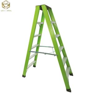 Wholesale Fiberglass Aluminium Telescopic Ladder Retractable For Electrician 4-10 Step from china suppliers