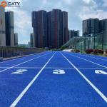 Easy Installation Self-knot Harmless Esp Semi-Prefabricated Rubber Running Track