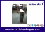 Flexible Double Tripod Turnstile Gate with DC Motor for supermarket , museum