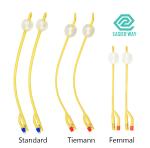 EO Sterilization Medical Disposable Supplies 8-26fr 2 Ways 3 Ways Latex Foley