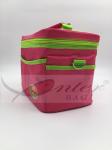 Portable Food Cooler Bag , Travel Insulated Freezer Bags 25X20.5X16.5 Cm Size