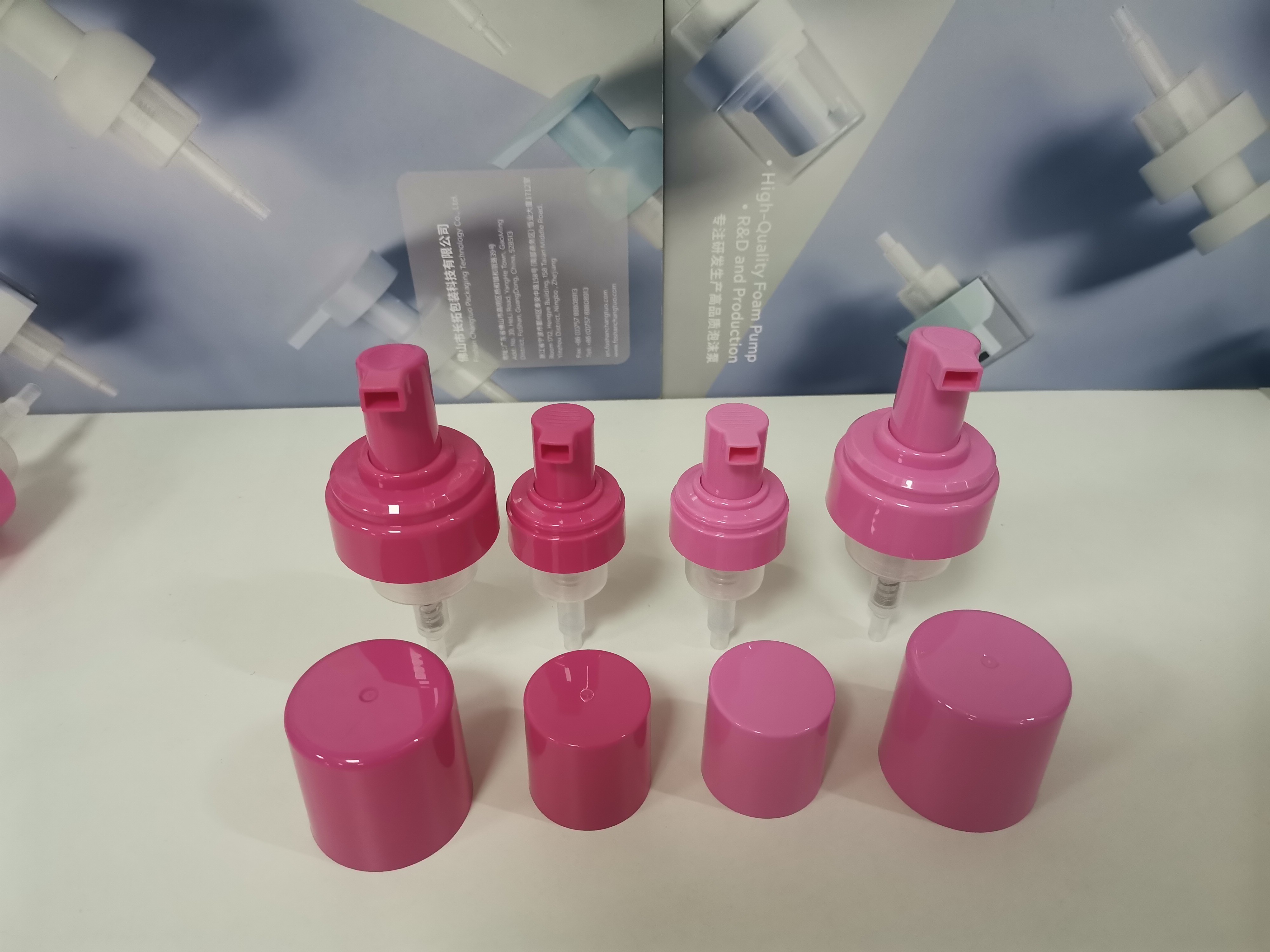30/410 43/410 Plastic Cream Pump With 0.4/0.8/1.2/1.5cc Output