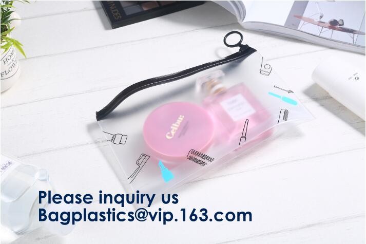 Frosted Plastic PVC Slider Zipper Bag,Pvc Food Grade Plastic PE Slider Zipper Bag For Frest Fruit Suit Packing Bagease