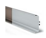 6000 Series Furniture Aluminum Profile For Sliding Wardrobe T3-T8
