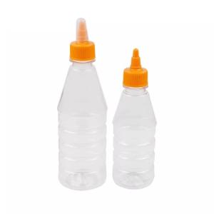 Wholesale Food Grade PET 17oz Clear Ketchup Mustard Squeeze Bottles from china suppliers