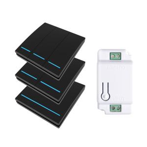 Wholesale RF433 Wireless Remote Control Switch LED Light Switch OME ODM from china suppliers
