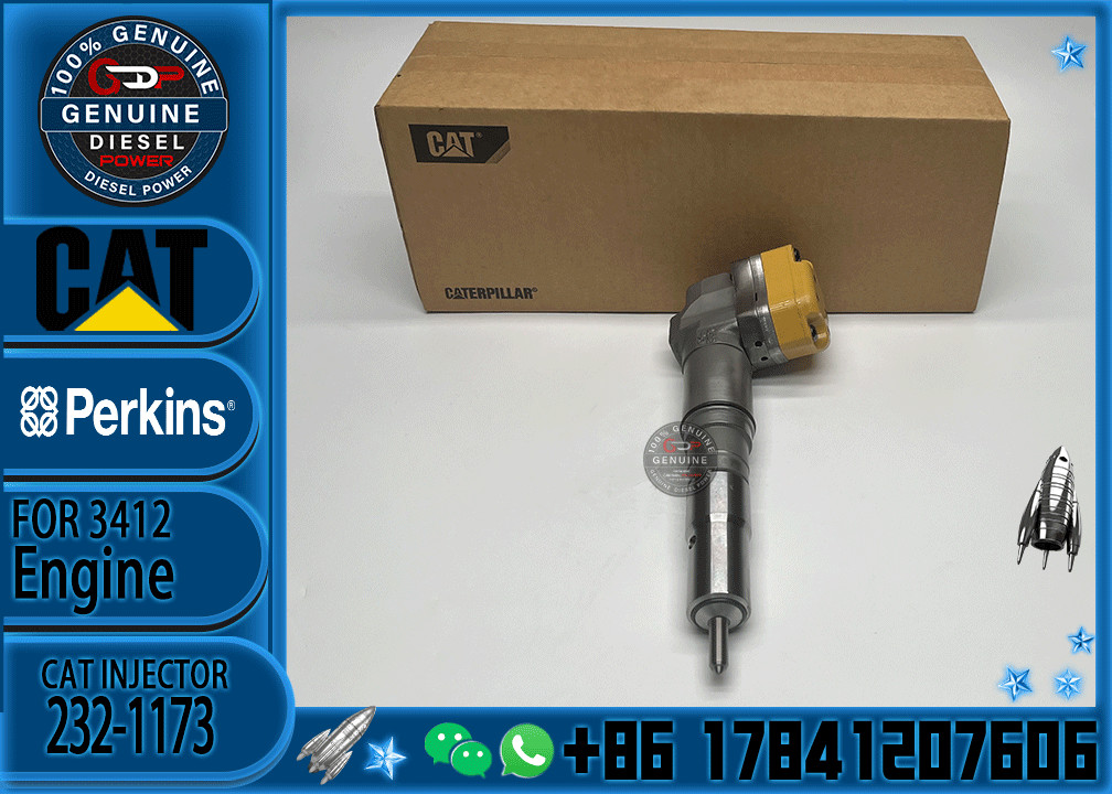 CAT Fuel Injector Assembly 174-7526 174-7528 232-1168 232-1173 for CAT 3412 3412E engines