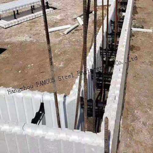 EPS Insulate Concrete Forms ICFs Wall Build Blocks