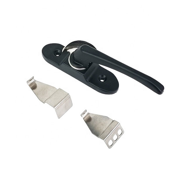 SUS 201 Crescent Lock For Windows , aluminium window sliding lock Powder Spray