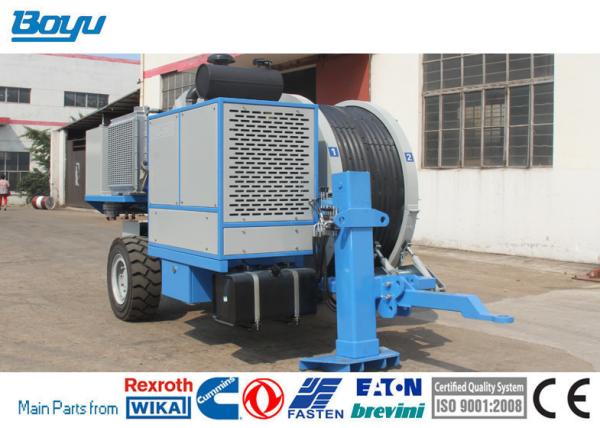 Hydraulic Cable Tensioner For Transmission Line Diesel 77kw(103hp) Water Cooling