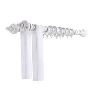 Wholesale Customized Roman Rod Wifi Remote Control Automatic Electric Smart Curtain Motor Track from china suppliers