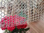 Silver Coated Round 304 Stainless Steel Ring Mesh