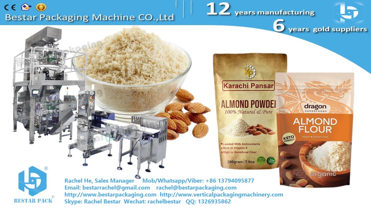 Automatic doypack machine for Flavour powder weighing packing in zipper pouch
