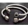 Buy cheap (B-121) Fashion Design Women Gift Rhodium Plated Cubic Zircon Cable Bracelet from wholesalers